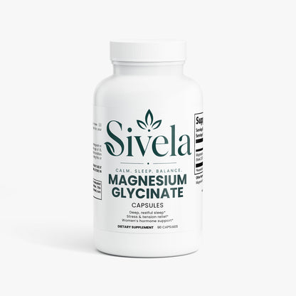 Magnesium Glycinate — Sleep, Stress & Hormone Support for Women