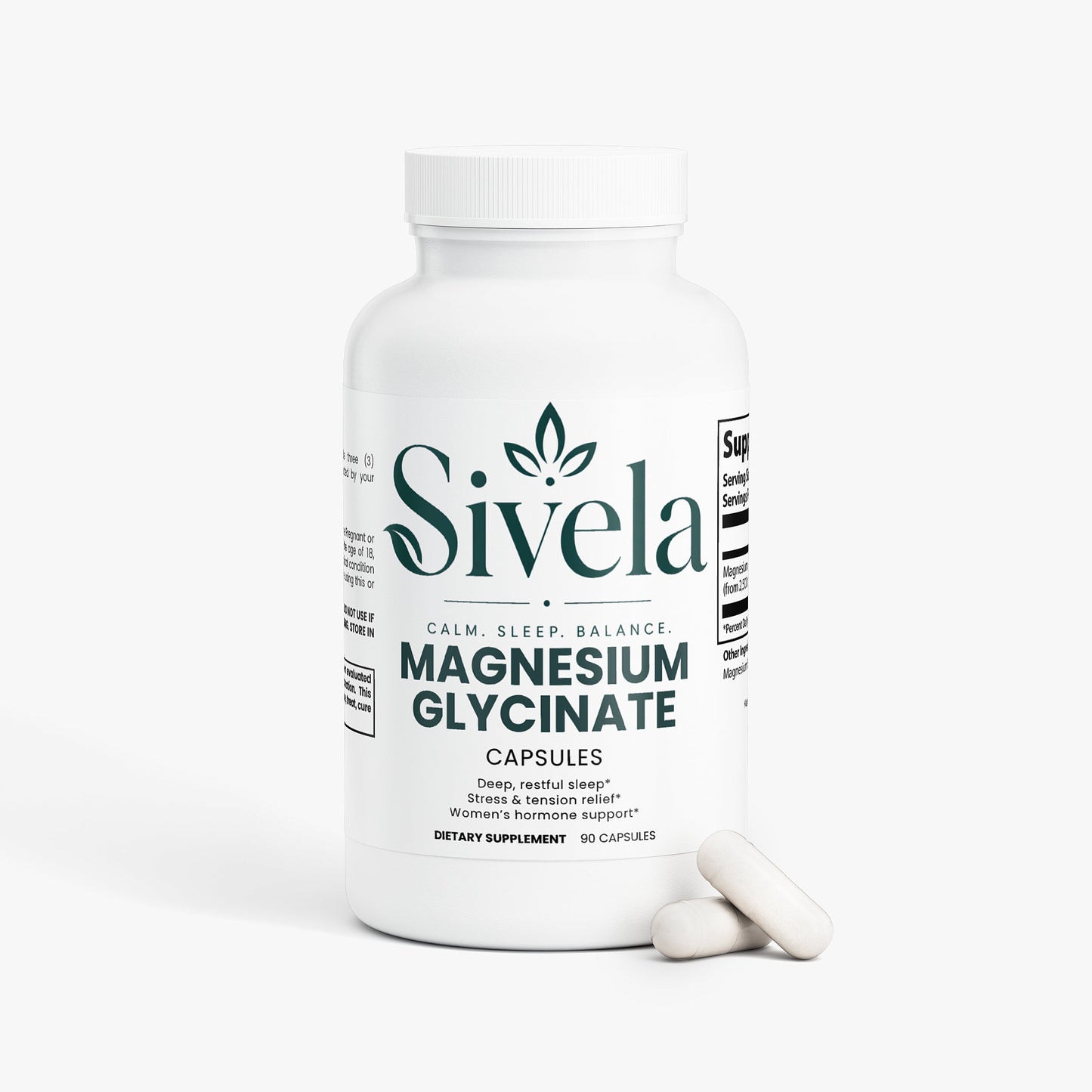 Magnesium Glycinate — Sleep, Stress & Hormone Support for Women
